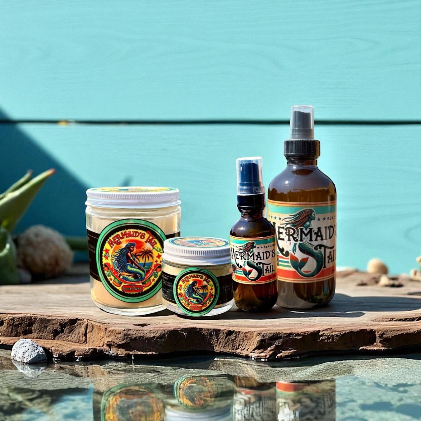 Residue-Free Styling Sprays & Natural Locking Waxes