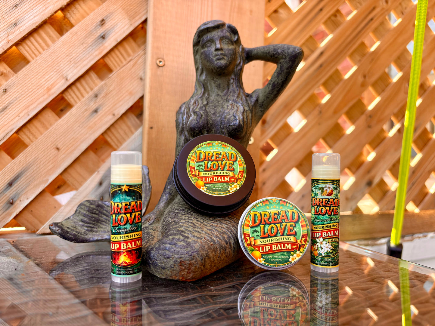 Dread Love Lip Balms | Vegan | Creamsicle & Toasted Marshmallow